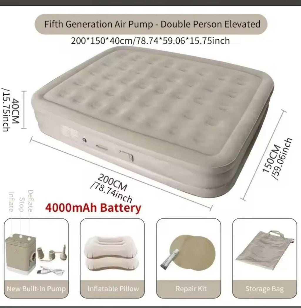 Fifth Generation Elevated Air Mattress