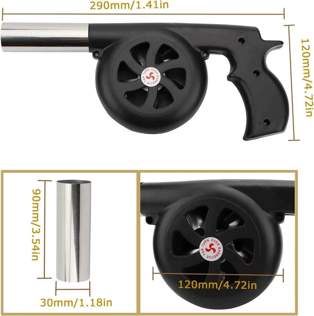 BBQ Electric Air Blower