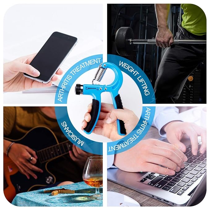 Adjustable Grip Strength Trainer Set