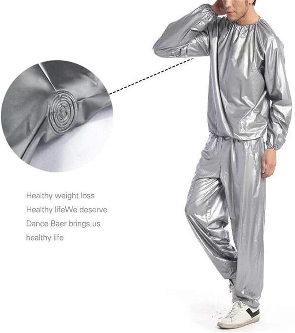 Lordex - Fitness PVC Sauna Suit for Weight Loss