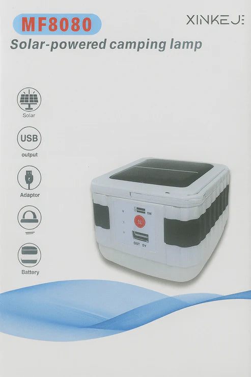 Solar-Powered Camping Lamp