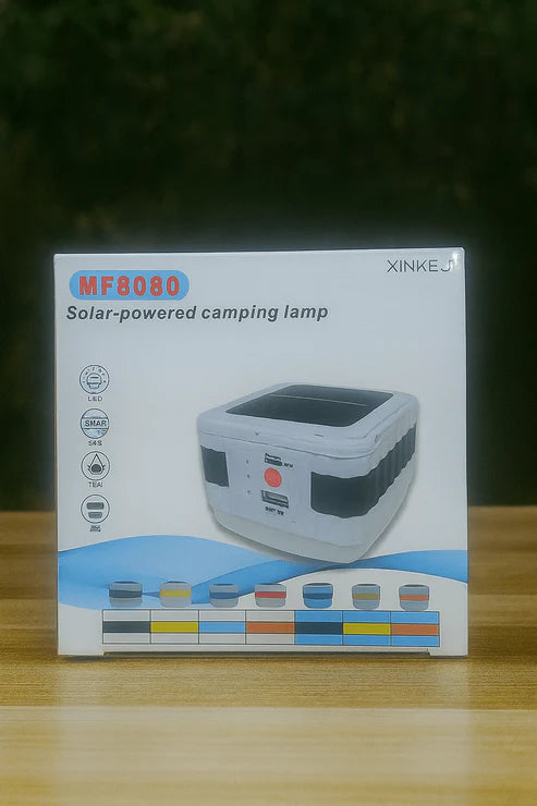 Solar-Powered Camping Lamp